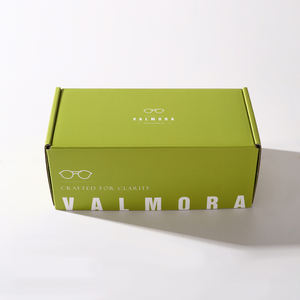 Caja de Envío para Gafas de Sol de Marca, Opción de Cartón Corrugado Tipo B/E, Caja de Correo con Tapa Plegable y Caja Interior Rígida para Regalo, Personalizable - Product Image 5