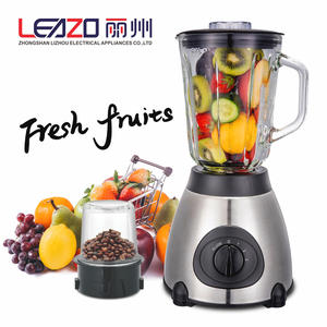 Leazo Blender en acier personnalisé, mélangeurs et extracteurs de jus, ensemble d'extracteurs de jus, <span class=keywords><strong>Silver</strong></span> <span class=keywords><strong>Crest</strong></span>, mélangeur alimentaire commercial intelligent à grande vitesse - Product Image 2