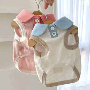 猫服ペット冷却ベスト日焼け止めデザイナー犬夏<span class=keywords><strong>T</strong></span>シャツ服 - Product Image 1