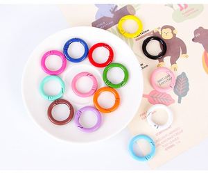 DIY Accessory Metal Colorful Split <b>Spring</b> Ring 20mm 25mm 27mm 33mm 40mm Split Ring - Product Image 2