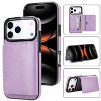 Étui à rabat en cuir PU de qualité supérieure avec béquille pour Samsung 117 16 15 Pro, fermeture magnétique, antichoc, porte-cartes, anti-traces de doigts