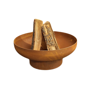 Cheminée sans fumée portable avec design découpé au laser, bol à feu en acier corten pour la décoration de jardin, le camping et les rassemblements en plein air - Product Image 2