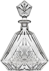 Ensemble de carafe à <span class=keywords><strong>whisky</strong></span> de luxe avec 2 verres à <span class=keywords><strong>whisky</strong></span> à l'ancienne en cristal sans plomb, capacité de 750 ml, coupe irlandaise triangulaire, pour liqueur, <span class=keywords><strong>scotch</strong></span>, bourbon - Product Image 4