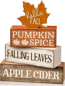 Ensemble de 4 pièces de flocon de neige en bois rustique pour plateau de Noël et décor d'hiver de ferme - Product Image 2