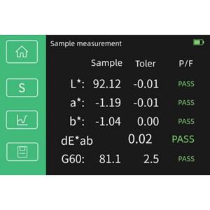 ISO 7724 DIN 5033 DS-27CGシリーズ45/0分光光度計統合色と光沢測定メーターポータブル色計 - Product Image 4