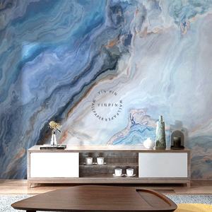 Foshan Custom Size Art rivestimento murale interno decorativo in marmo carta da parati murale - Product Image 1