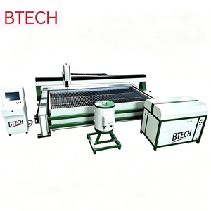 Machine de découpe à jet d'eau haute pression 4200 bars, 4x2m, CNC 3 axes, 37kW, 380V pour acier, marbre, céramique - Product Image 1