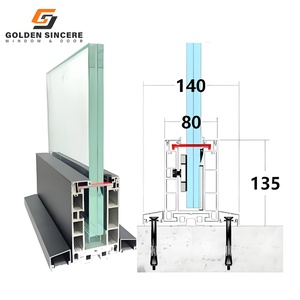 Valla de barandilla de vidrio de aluminio GS para protección de seguridad de piscinas - Product Image 3