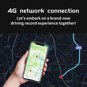 EM40 Dual <span class=keywords><strong>Dash</strong></span> <span class=keywords><strong>Cam</strong></span> Avant 4K + Arrière 1080P AI <span class=keywords><strong>Cam</strong></span>éra de voiture avec reconnaissance de plaque de voiture Surveillance de stationnement - Product Image 3