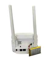 En düşük maliyetli 4G Lte Cpe Router kablosuz pil ve RJ11 telefon portu ile güçlü Wifi yönlendiriciler