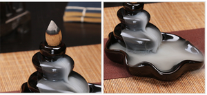 अगरबत्ती धारक झरना बर्नर थोक सिरेमिक अगरबत्ती धारक अरबी बैक फ्लो अगरबत्ती - Product Image 4