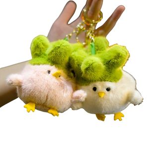 Jouet animal <span class=keywords><strong>en</strong></span> peluche doux mignon Poupée de poulet Porte-clés légume <span class=keywords><strong>vert</strong></span> Chou Jouets <span class=keywords><strong>en</strong></span> peluche <span class=keywords><strong>Sac</strong></span> Pendentif <span class=keywords><strong>en</strong></span> peluche Porte-clés poulet <span class=keywords><strong>en</strong></span> peluche - Product Image 3