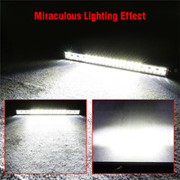 Barre lumineuse LED 210W 30 LED 12V, barre lumineuse LED tout-terrain, barre lumineuse LED pour camion, barres lumineuses LED pour toit de voiture, accessoires de voiture, éclairage extérieur LED
