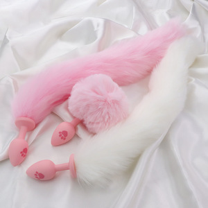 เซ็กซ์ทอยซิลิโคนสำหรับทวารหนักแบบสั่นได้แบบพกพาล่าสุดพร้อมปลั๊กเสียบก้นออกแบบได้สำหรับผู้ชายและผู้หญิง - Product Image 3