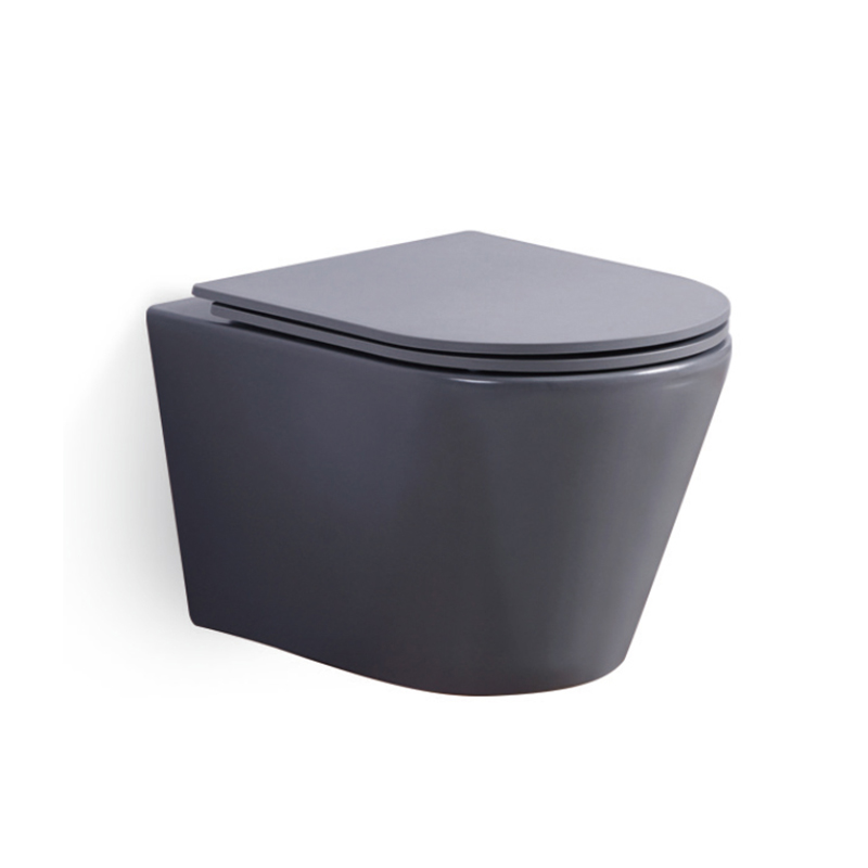 YIDA Modern Sanitary Ware Suite Matte Color Wall Hung Toilet and Ceramic Bidet Wall Mount Commode Bidet Set