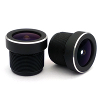 Vente directe d'usine, objectif de caméra IP de vision nocturne à trou d'épingle M12, objectif de sécurité à mise au point fixe, objectif laser avec résolution 3MP