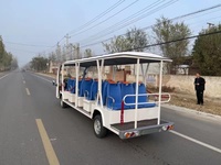 Bus touristique classique à quatre roues, électrique, à énergie nouvelle, convertible, 17 places, avec porte, Probox