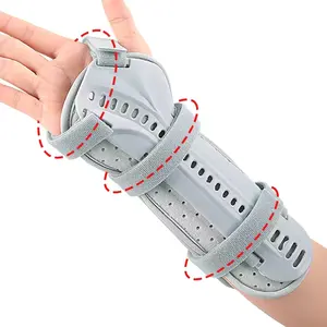 손목 통증에 대한 도매 손목 터널 조정 가능한 오른손 손목 부목 지원 중괄호