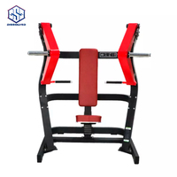 Machine à presser les pectoraux à charge libre, équipement de musculation professionnel pour la salle de sport et l'entraînement à domicile