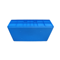 JOIN Heavy Duty entrepôt de stockage caisse en plastique empilable dépliable boîte de chiffre d'affaires standard ue pour l'industrie caisses de déménagement