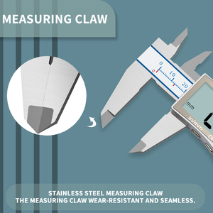 Calibrador Digital <span class=keywords><strong>Vernier</strong></span> DITRON, pantalla LCD grande de 150mm/6 <span class=keywords><strong>pulgadas</strong></span>, calibrador electrónico de 200mm y 300mm con pantalla de fracción de <span class=keywords><strong>pulgadas</strong></span> - Product Image 6