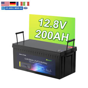 Magazzino EU <span class=keywords><strong>12</strong></span> <span class=keywords><strong>Volt</strong></span> 200ah 300ah <span class=keywords><strong>batteria</strong></span> a ciclo profondo agli ioni di litio <span class=keywords><strong>12</strong></span> v100ah Lifepo4 <span class=keywords><strong>per</strong></span> RV Golf Cart <span class=keywords><strong>batteria</strong></span> alta - Product Image 1