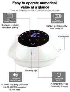 Mini Taladro de Uñas de Escritorio de Alta Calidad, 35W, 30000 RPM, Pulidor de Uñas con Pantalla LCD - Product Image 5
