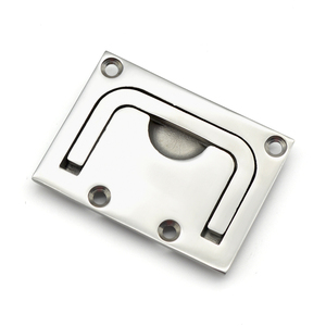 Maniglie a Incasso Quadrate in Acciaio Inox 304, <span class=keywords><strong>Pomelli</strong></span> Nascosti per <span class=keywords><strong>Mobili</strong></span> - Product Image 1