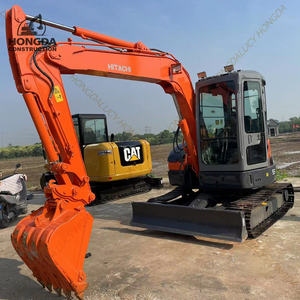 Mini-pelle sur chenilles Hitachi ZX60 d'occasion d'origine Offre Spéciale 6 tonnes Basses heures prêtes à fonctionner Hitachi Zx55 Zx60 Zx70 - Product Image 3