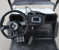 Fournisseur chinois vendant des voiturettes de golf électriques à 4 roues avec freins à disque, voiturettes de golf électriques 4 places, pneus tout-terrain de 10 pouces, batterie 48V