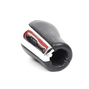 Pomo de palanca de cambios de coche, ergonómico, de aleación de zinc y cuero, para Toyota Corolla Yaris - Product Image 4