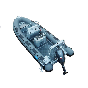 Barco inflable de <span class=keywords><strong>la</strong></span> costilla del remo 580 Hypalon inflable del casco de aluminio del CE de 19 pies - Product Image 1