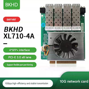 การ์ดเครือข่ายไฟเบอร์ BKHD Intel I350 XL710 82599ES 10G SFP+ PCIe Ethernet Adapter - Product Image 1