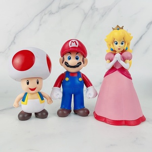 6 PCS Super Bros Mario hành động con số đồ chơi thiết lập PVC Đồ chơi con số cho trẻ em người lớn cao cấp bánh toppers tuyệt vời Geek hiện tại - Product Image 2