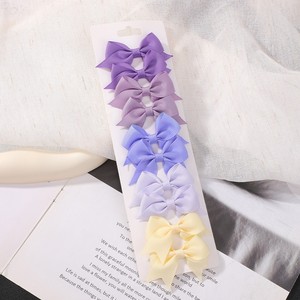 Baby Headdress Dovetail Broken Accessory Children's High Touch <b>Bow</b> Bb Hair <b>Clip</b> Accessories for Women - Product Image 3