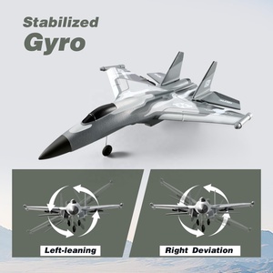 طائرة 4DRC G1 Glider RC ذات نظام استقرار جيروسكوبي وتحكم عن بعد ثنائي القنوات، طائرة نفاثة من الفوم مع أضواء LED. - Product Image 4