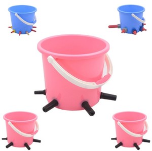 Secchio in Plastica da 8L per l'Alimentazione dei Vitelli con Tettarelle in Gomma, per Vitelli e Agnelli, Vendita all'Ingrosso da Fornitore Cinese - Product Image 6