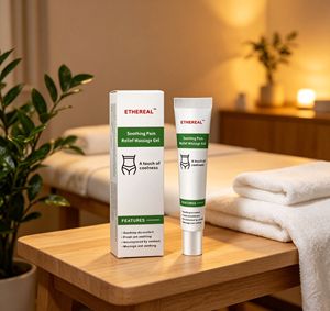 Gel de massage apaisant aux herbes ETHEREAL, parfum frais, pour hommes, soin des muscles du corps, de la taille, des hanches et des jambes, usage externe quotidien, 20g - Product Image 1