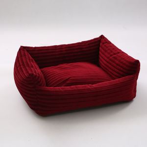 Cama de Alta Calidad para Mascotas, Sofá Ortopédico de Algodón Sólido, Cama de Lujo Lavable para Perros - Product Image 4