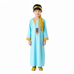 Túnica Árabe Infantil Personalizable con Diadema, Certificada por FAMA de <span class=keywords><strong>Disney</strong></span>, Servicios OEM y ODM para Ramadán y Eid Al Fitr - Product Image 3