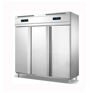 1600L 3 Door Standing Commercial <b>Freezer</b> Large Capacity SingleTemperature Stainless Steel Refrigerator BD1600L3FKS Upright Freez - Product Image 1