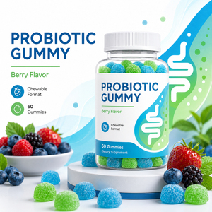 Les bonbons probiotiques OEM/ODM sont riches en complexes probiotiques, complexes d'enzymes digestives et complexes prébiotiques - Product Image 3