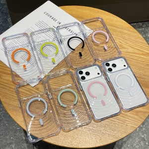 <span class=keywords><strong>Coque</strong></span> Magnétique <span class=keywords><strong>Transparente</strong></span> Effet Ondulations d'Eau pour <span class=keywords><strong>iPhone</strong></span> <span class=keywords><strong>11</strong></span> 12 13 14 15 16 17 18 Pro Max, Compatible Charge Sans Fil, Housse Souple en TPU Antichoc - Product Image 6