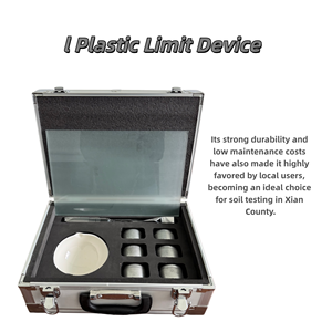 Kit de <span class=keywords><strong>test</strong></span> de limite de plasticité du sol pour laboratoire géotechnique - Équipement d'essai des sols - Product Image 2