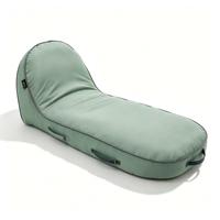 Fauteuil gonflable recouvert de tissu, chaise flottante pour piscine extérieure