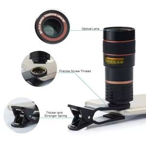 2 in 1 Clip-On 8X <strong>Telescope</strong> Zoom Macro <strong>Lens</strong> Professional Mobile Phone Photography <strong>Lens</strong> for Camping Hunting Sports - Product Image 6