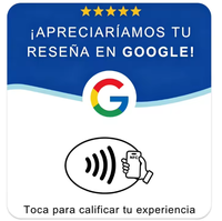 En stock et expédition rapide, carte NFC Google Review Tap personnalisable, carte NFC sans contact pour les commentaires des clients, pour les comptoirs de magasin