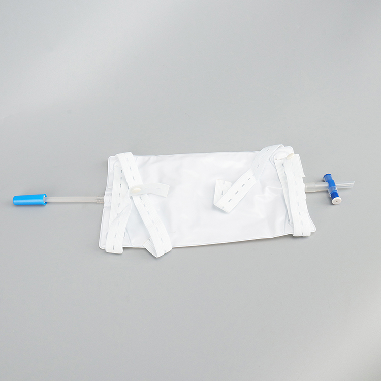 Bolsa de orina de pierna desechable portátil Medicina para adultos de 500 ml 750 ml para hombres y mujeres