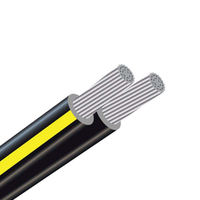 Cable Aéreo de Bajo Voltaje WANBANG 0.6/1kV, Aislamiento XLPE, Conductor de Aluminio, Trifásico ABC, Modelo JKLYJ para Distribución Secundaria