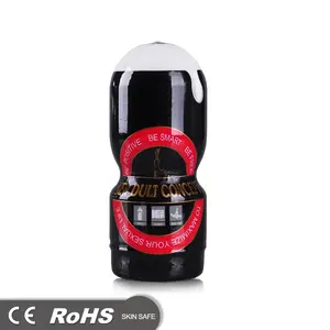 Realistische Pussy Aircraft Cup Mannelijke Siliconen Zuigende Seksuele Masturbator Vaginale Snelle Vagina Pocket Masturbatiecup Mannen Seks Speelgoed - Product Image 5